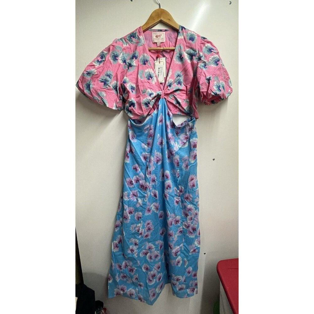 Banjanan Mariana New NWT Maxi Dress In Floral Bright Size Medium Woman’s - Picture 6 of 12